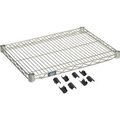 Global Equipment Nexel    S1830Z Poly-Z-Brite    Wire Shelf 30"W x 18"D 189374